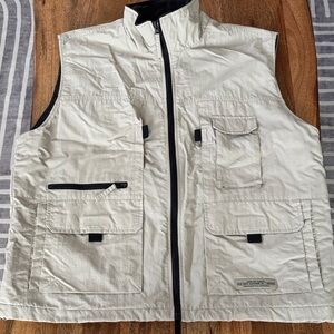 Old Navy Men's Light Tan Utility Vest